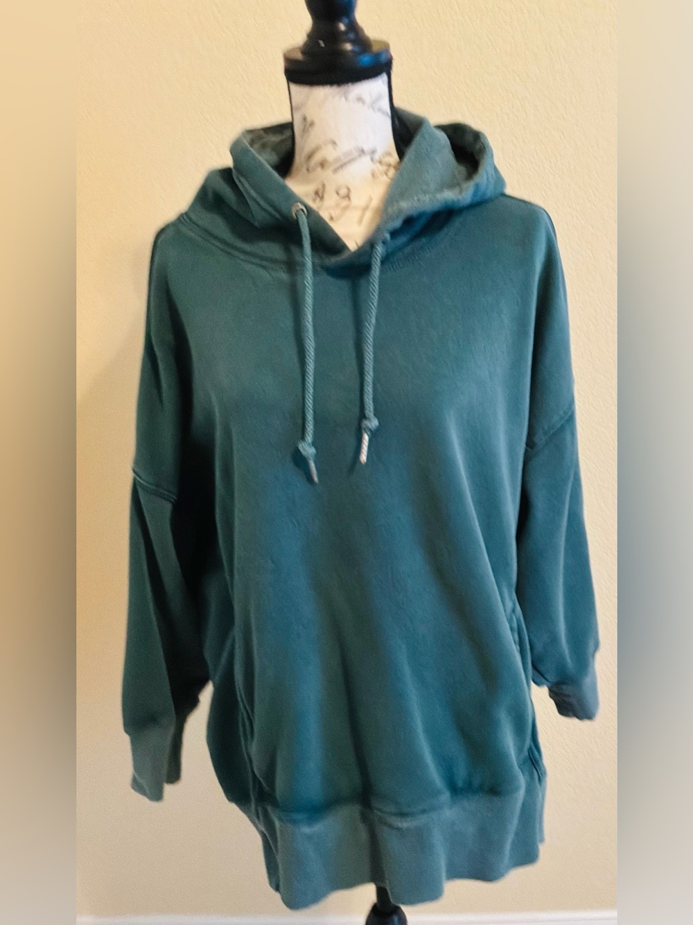 Free People FP Movement Sprint to the Finish Oversize Hoodie in Emerald
